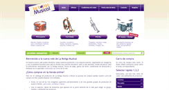Desktop Screenshot of labotigamusical.com